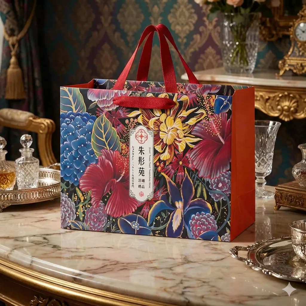 朱彤苑品牌紙袋 細節 2